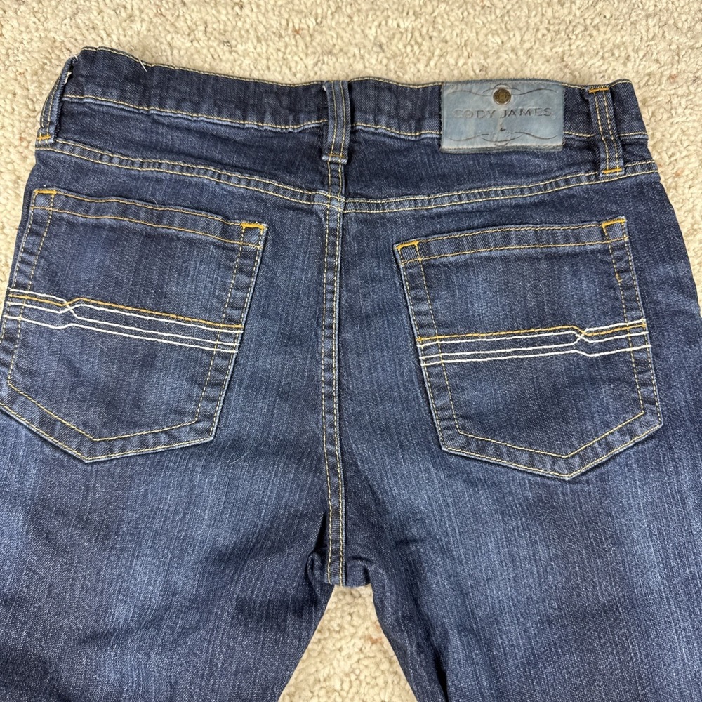 Cody James Men's Jeans 33x34 With Inseam Dark Blue Denim Pants Cowboy Rodeó